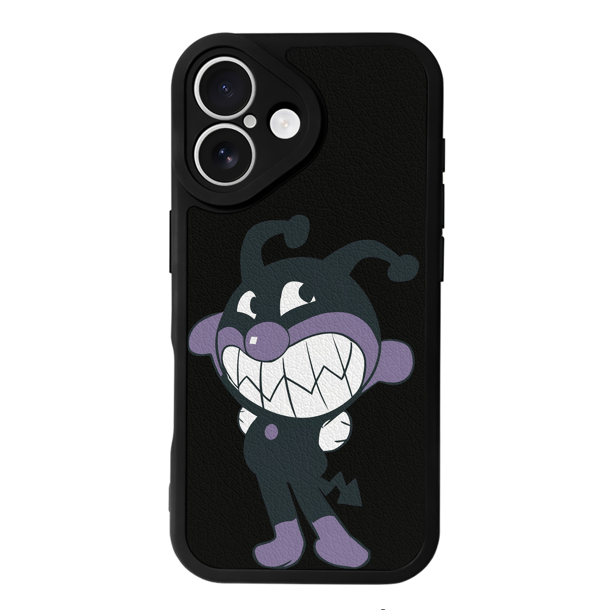 （画像用） アンパンマン Anpanman 【iPhone 16シリーズ対応】シリコンスマホケース（レザー調） 材質：シリコン